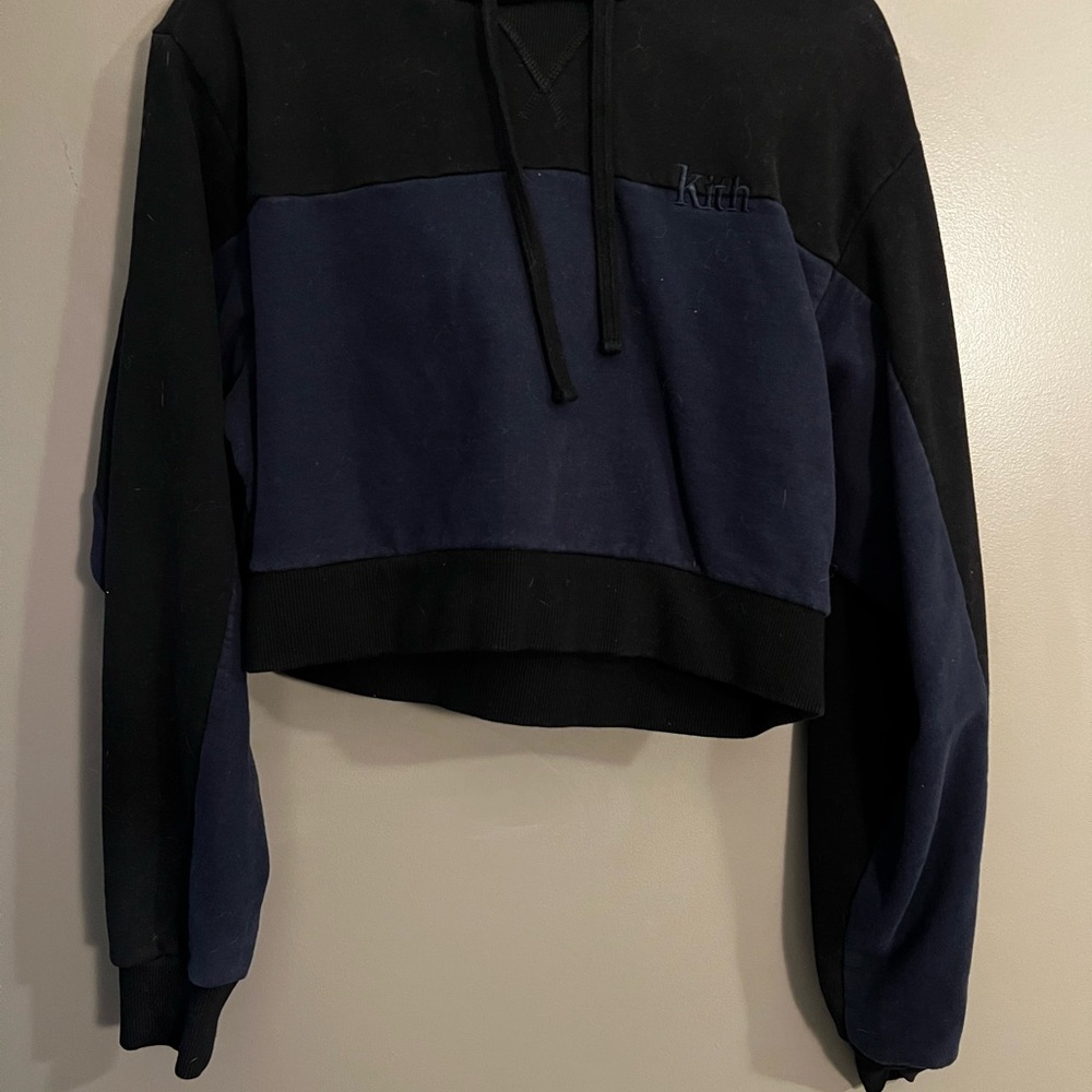 Kith Black and Blue V-Neck Sweater